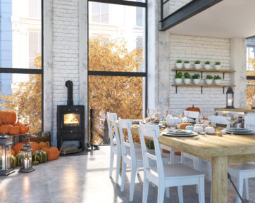 Thanksgiving kitchen decor